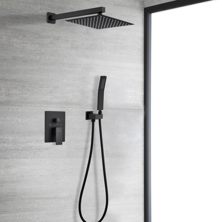 Watqen Complete Shower System with Roughin Valve & Reviews Wayfair